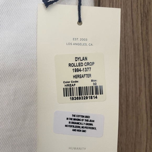 New Citizens of Humanity Dylan Rolled Crop Jeans in Hereafter Size 32 - Picture 8 of 12